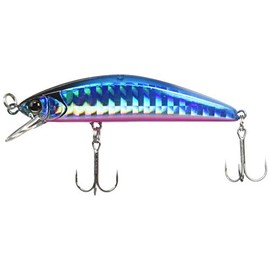 JACKALL Timon Tricolor GT 56SR-F Minnow Lure, 2.2 inches (56 mm), 0.1 oz (3.7 g), Flash Blue Back