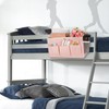 Ozzptuu Bedside Storage Caddy/Bedside Hanging Storage Bag for Headboards Bunk