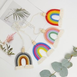 Lala 라라 무지개 라탄 참장식(LALA2BA027) Lala Rainbow Rattan Charm Decoration (LALA2BA027)