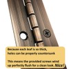 1-1/2" x 48" Continuous Piano Hinge - Heavy Duty .060"