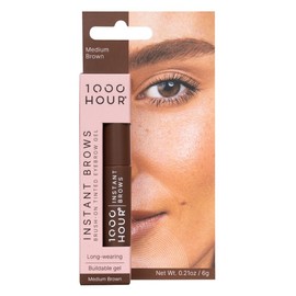 1000 Hour Instant Brows Brush-On Eyebrow Gel (Medium Brown) 6g
