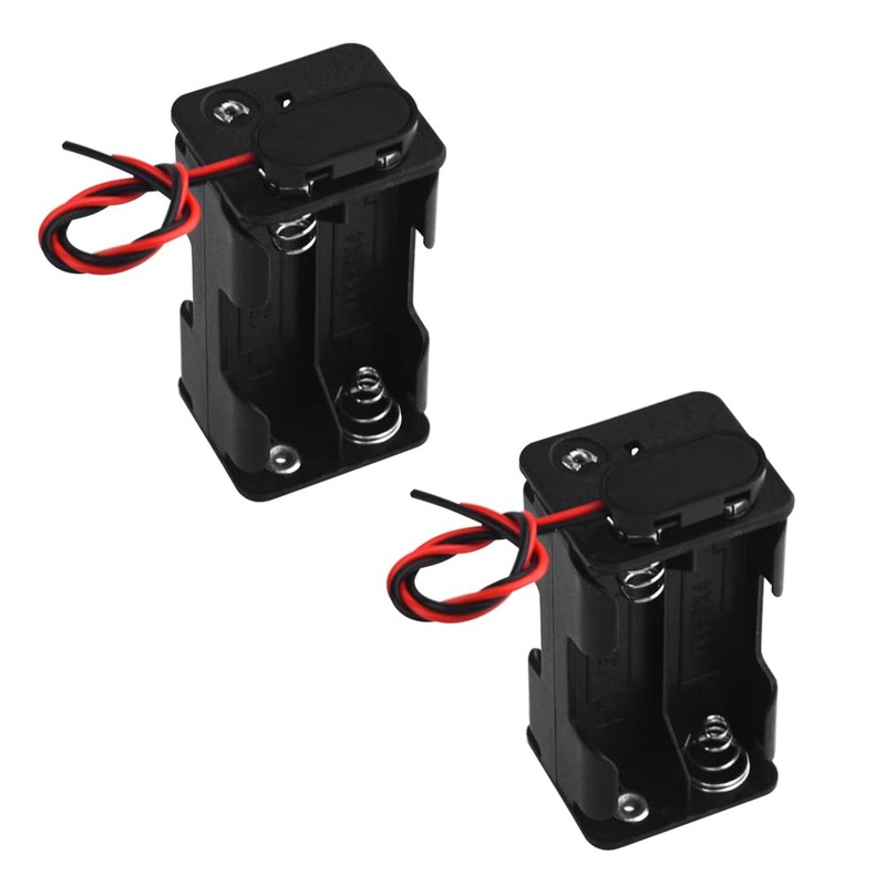 WMYCONGCONG 5 Pack 4 x 1.5V AA Battery Holder with