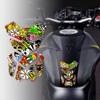 4R Quattroerre.it 18168 Tank Pad 3D Motorcycle Tank Protector Full
