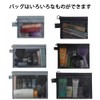 ZHSHXNGY 4 Pcs Mesh Makeup Pouch Gray Makeup Pouch Hanging