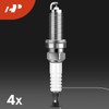 A-Premium Ignition Coil Pack and Iridium Spark Plugs Compatible with