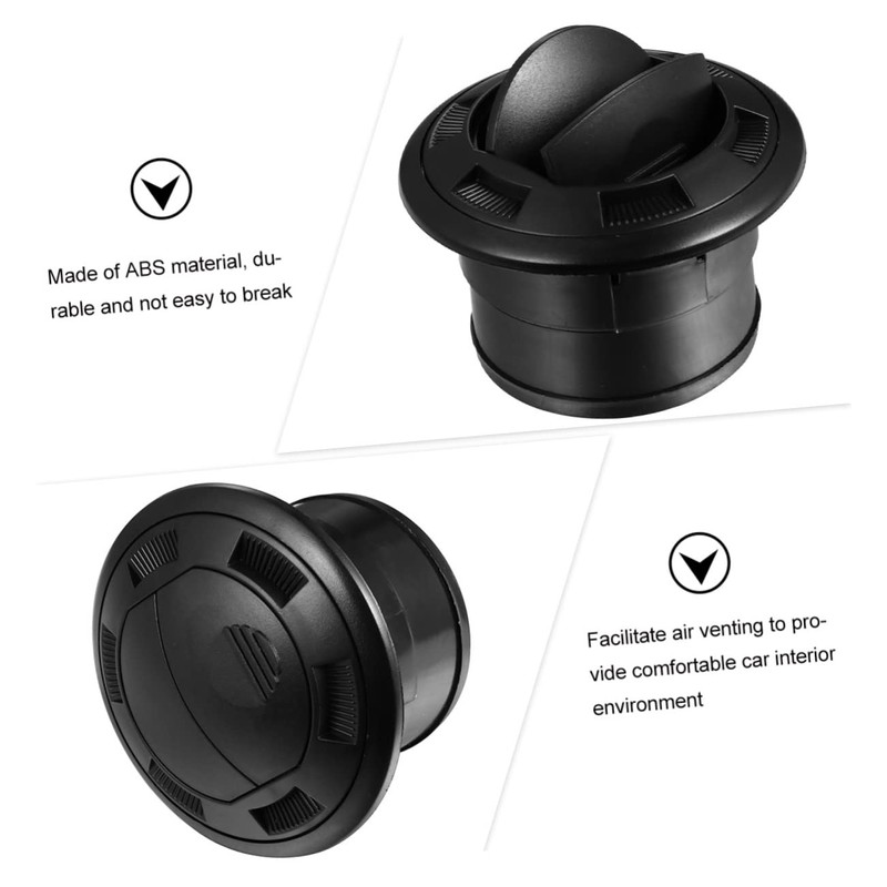 Sosoport Round Air Conditioning Vent Outlet for Rv Bus Car