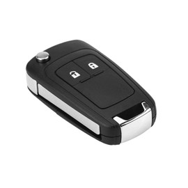 Akozon Car Key Shell , Flip Folding Remote 2 Buttons Car Key Fob Shell Case Replacement for Astra Insignia