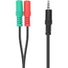 Speedlink Headset Adapter HQ 4-Pin 3.5 mm Jack Plug to