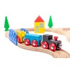 maxim enterprise, inc. 40 Pc Wooden Train Set, Complete Toy