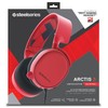 SteelSeries Arctis Over Ear Gaming Headset, red