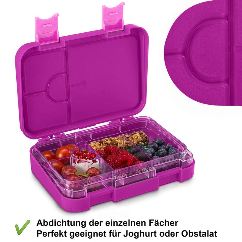 My Vesperbox Bento Box Children's Lunch Box with 4 +