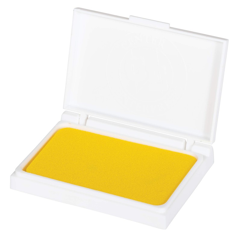 CENTER ENTERPRISES CE-501 STAMP PAD WASHABLE YELLOW