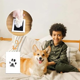 Dog Paw Print Kit Keepsake - Cat Paw Print Impression Kit | Dog Paw Print Kit, Animal Paw Print Impression Kit, Cat Dog Paw Print Kit Keepsake