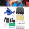 10 Wraps Tattoo Coil Machine Kit Mini Tattoo Power Supply