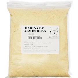 Harina de Almendras Pura 500g Almendra en Polvo Polvo fino, 100% natural, sin aditivos, rico en proteínas y fibra