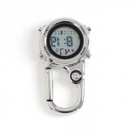 Outdoor Carabiner Sports Watch Blue