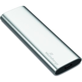 MediaRange External SSD Drive 480 GB - USB Type-C Solid State Drive with 3.2 Gen 2 Flash Technology, Lightning-fast Data Transfer, Read up to 450 MB/s, Write up to 420 MB/s