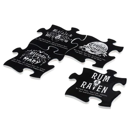 Alchemy Gothic CJ1 Puzzle Gothic Ceramic Coasters (Set of 4)