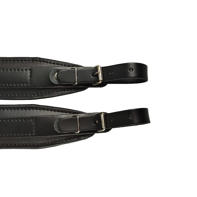 Accordion Strap Leather High-Quality 6 cm Shoulder Strap Max up
