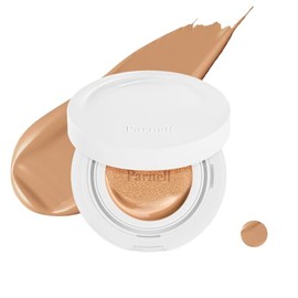 Parnell - Cicamanu Serum Cushion - Moisturizing Foundation for Soothing, Coverage, Glass and Lightweight for Sensitive and Dry Skin Pearl Skin (0.52 F