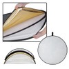 Zasvec Reflector 5-in-1 Folding Reflector 60 cm Round Folding Reflector