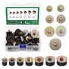 Keadic 14Pcs 7 Sizes Automotive Rubber Expansion Plug Assortment Set,