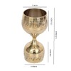Handcrafted Brass Peg Measurer,30/60 ml Jigger, Double Side Peetal Measuring