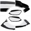Fronimo Headlamp Cover Compatible with VW Golf 7 2014-2017 Headlight
