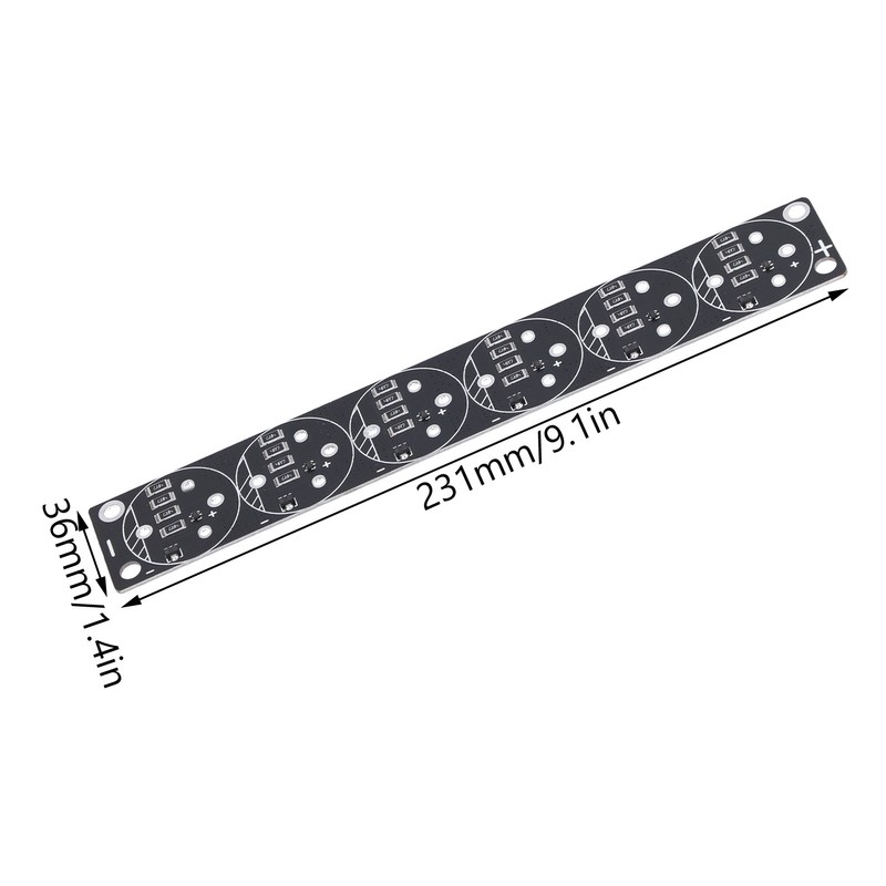 Super Capacitor Balance Protection Board PCB 5 Series Module 360F/400F/500F/650F/700F