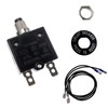 RKURCK 125-250V AC 50V DC Push Button Circuit Breaker 30Amp