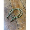 okuda-belt Tochigi Leather, Genuine Leather, 2-Way Neck Strap, Glass Cord,