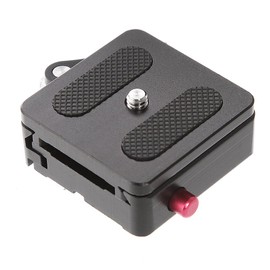 Hersmay P50 Clamp QR Quick Release Plate Adapter Universal Fit Arca-Swiss Standard for Tripod Ballhead Ball Head