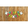 AGD Easter Decor - Happy Easter Bunny Bottom Felt Garland