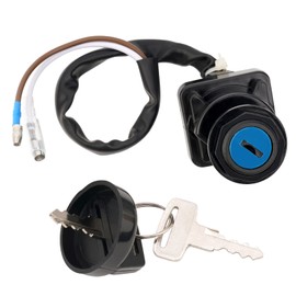 AHL Ignition Key Switch 27005-61132 ‎Compatible with Kawasaki Bayou 220 KLF220A 1996-2002;Lakota 300 KEF300A 1995-1999;Prairie 300 KVF300 1999;Prairie 400 KVF400A 1997-1998