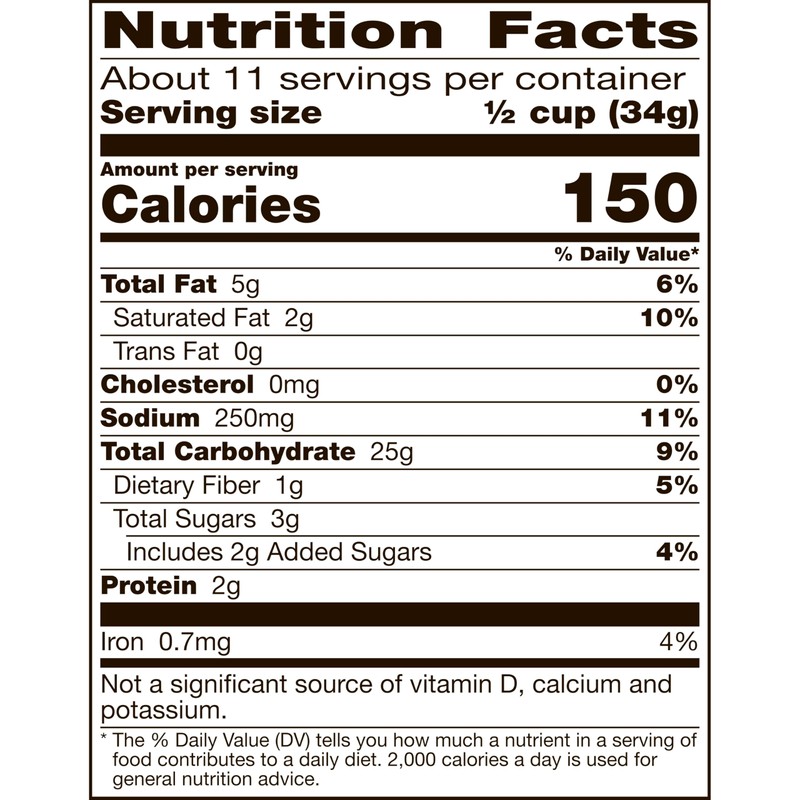 Chex Mix Spicy Dill Savory Snack Mix, Family Size Snack