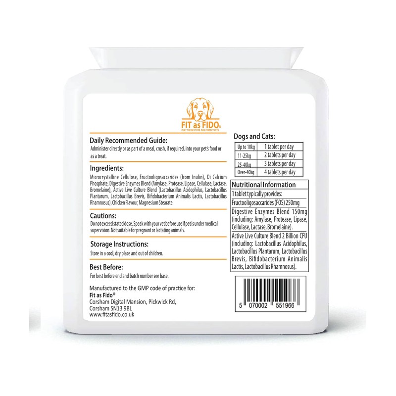 Probiotics for Dogs - 120 Chicken Flavour - Dog Probiotic