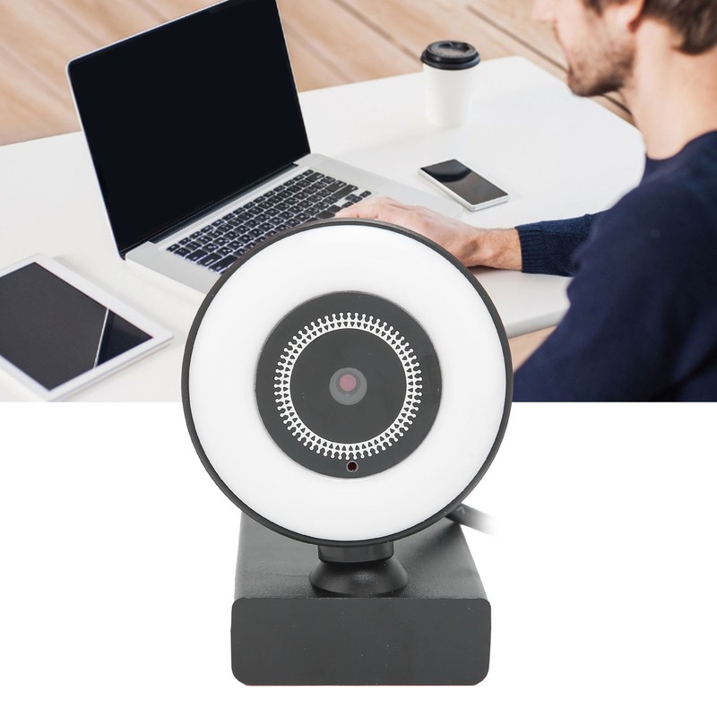 Webcam 1080P HD 30FPS USB2.0 Computer Camera Builtin Microphone for