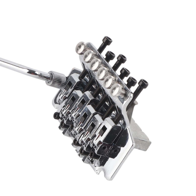 Tremolo Bridge System Double Rocking Spring Stabilizer Device for Electric