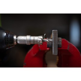 Starrett Carbide Tipped Hole Saw - CTD22 TCT Deep Cut Holesaw Cutter - For Metal Stainless Steel Iron Aluminium - 22mm
