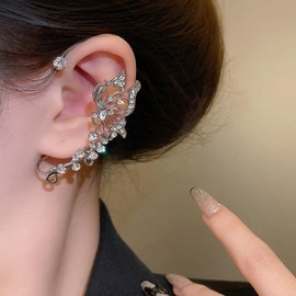 Butterfly Ear Cuff Earrings for Women Gold Ear Cuffs Non Piercing butterfly earrings Party Prom Jewellery Gifts for Women Trendy 2025