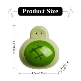 Cbhoktyue Toothbrush Covers Caps, Cartoon Toothbrush Covers Portable Toothbrush Protector Coverings Clips Toothbrush Storage Head Cover Cap Fits Manual Toothbrushes (Modern, Grreen)