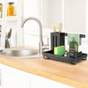 PNNP Sink Organiser, Black, Kitchen Sink Organiser, Additional Reinforcement Sink