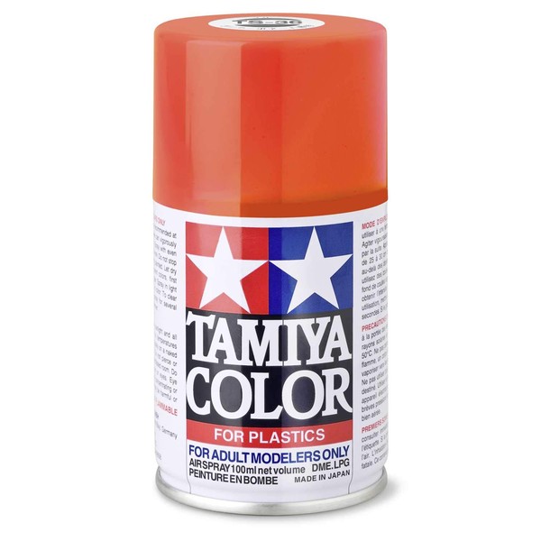 Tamiya Spray Lacquer TS-36 Fl.Red TAM85036 Lacquer Primers & Paints