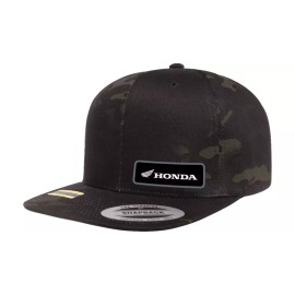 Factory Effex NEW FACTORY EFFEX 27-86304 Honda Snapback Hat - Black Camo - MOTORCYCLE