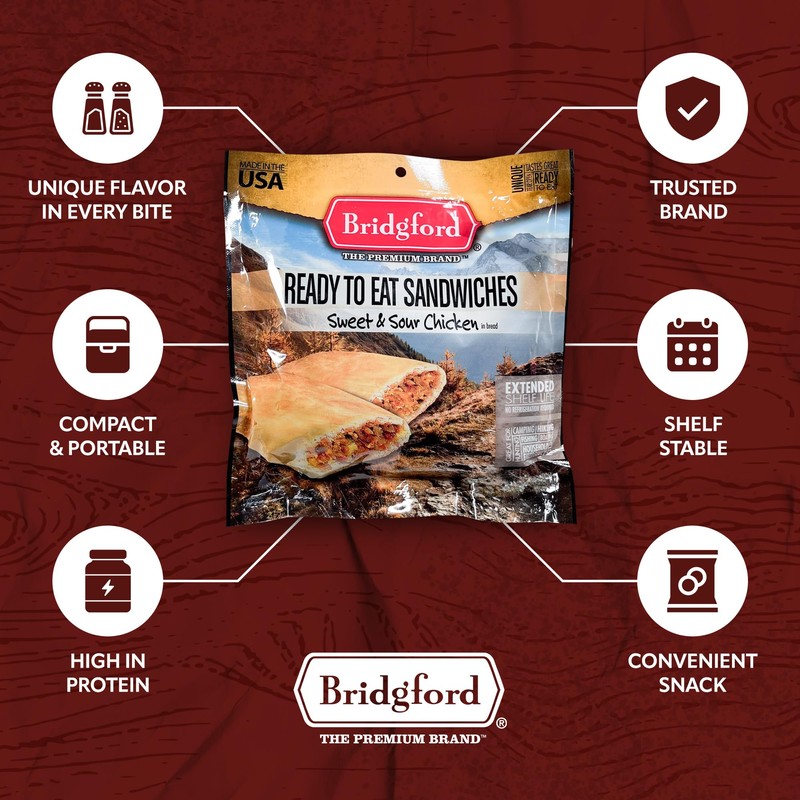 Bridgford Sweet and Sour Chicken - Shelf-Stable Survival Food Storage