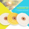 7Pcs Hard Metal Scratch Removal Buffing and Polishing Pads Set
