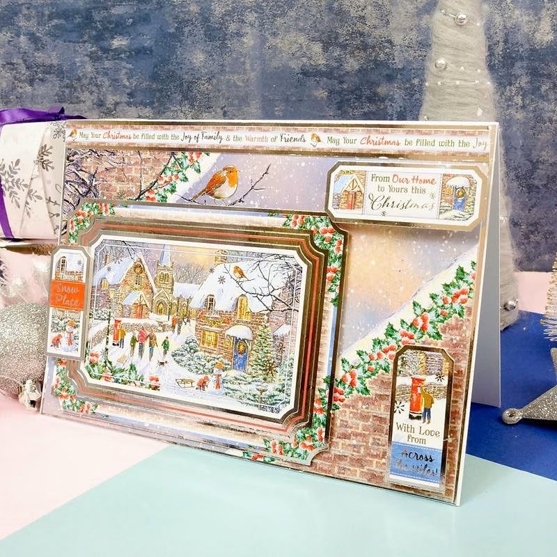 susiebsupplies Hunkydory Let it Snow Luxury Topper Collection