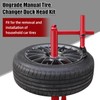 ATOLS Upgraded Manual Tire Changer Kit with 2 Duck Head