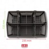SOS Accessoire Besteckkorb 23 x 15 x 12/21 cm für