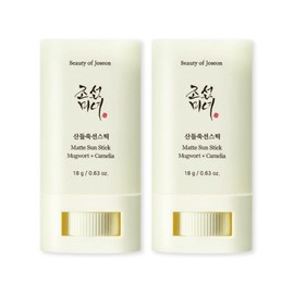 Joseon Beauty Sun Stick Soft Moist Mugwort Sun Stick 18g 2pcs / 조선미녀 선스틱 보송 촉촉 산들쑥 선스틱 18g 2개입